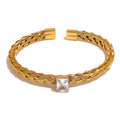 Armreif mit Mesh-Gewebe