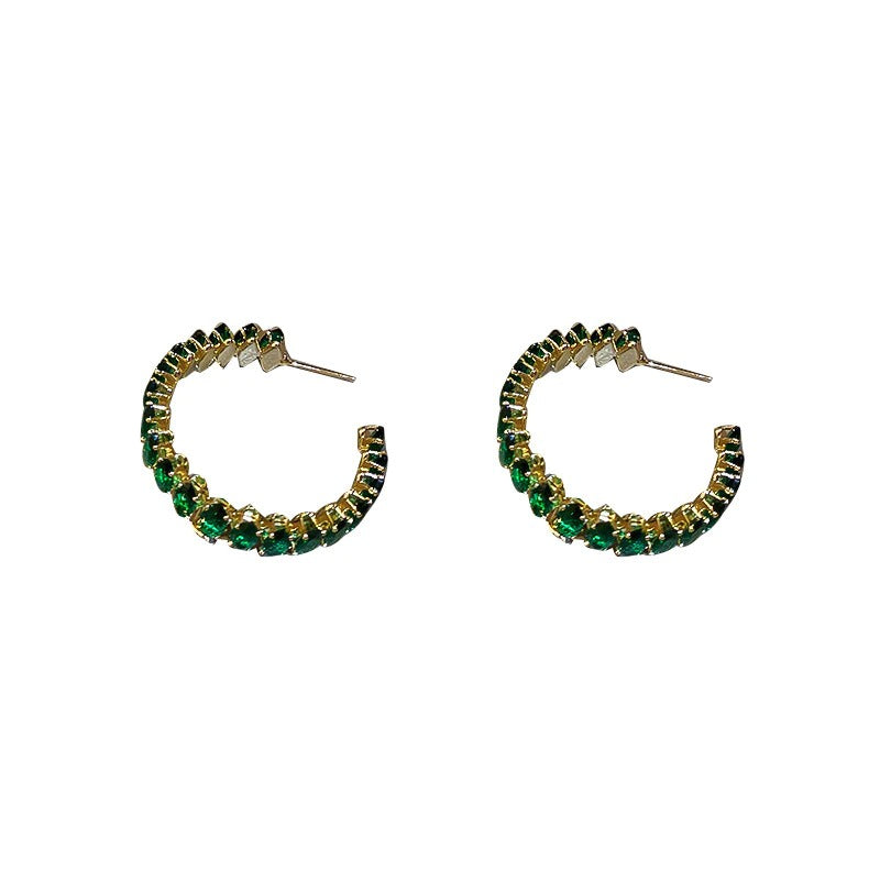 Shimmer and Shine Creolen mit Zirkonia