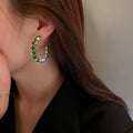 Shimmer and Shine Creolen mit Zirkonia