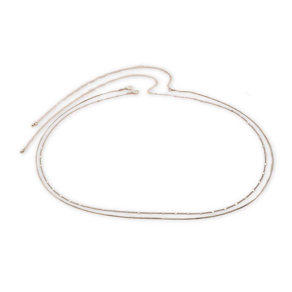 Bauchkette für Damen – verstellbarer, mehrlagiger, zarter Taillenschmuck