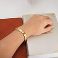 Magnettherapie-Armbänder mit Gliederkette aus Edelstahl