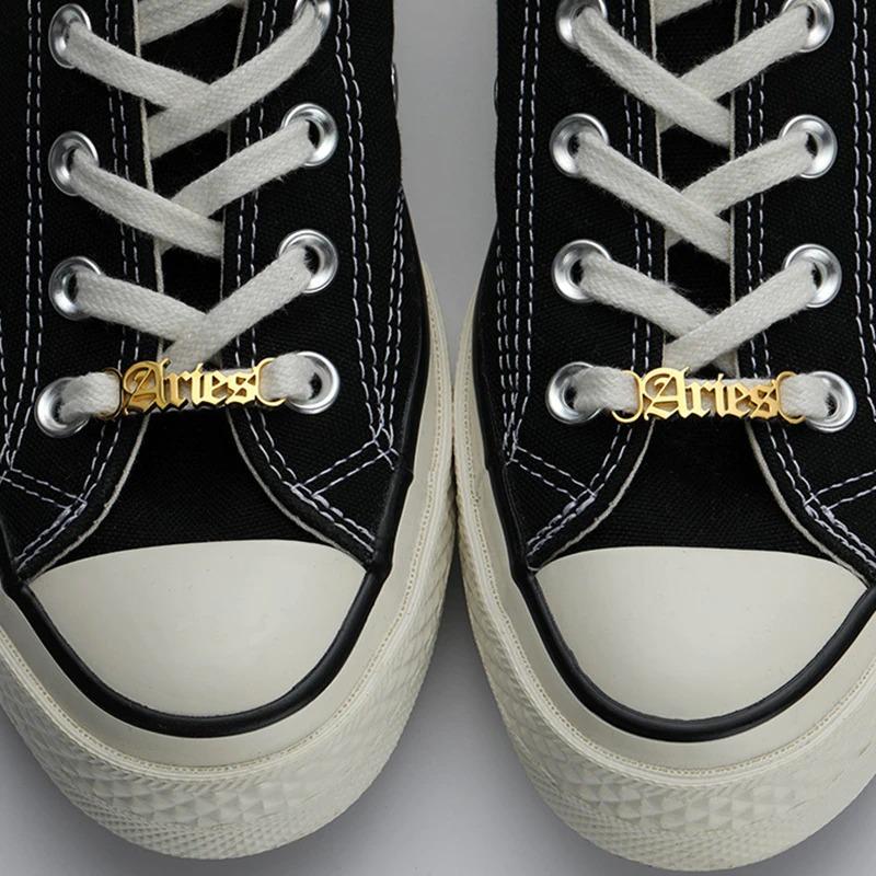 Personalisierte Schuhschnallen aus Edelstahl
