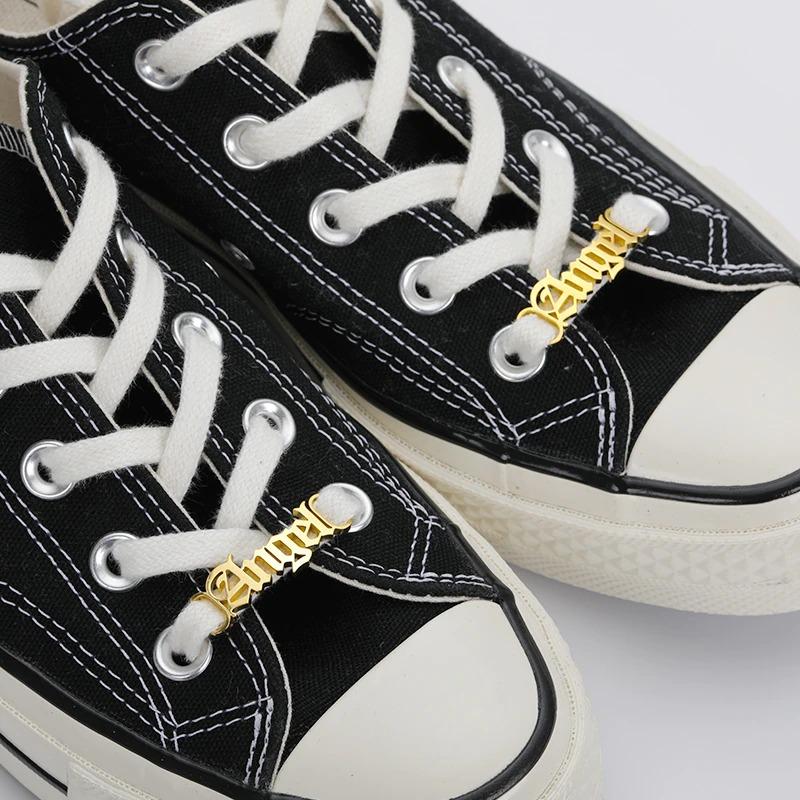 Personalisierte Schuhschnallen aus Edelstahl