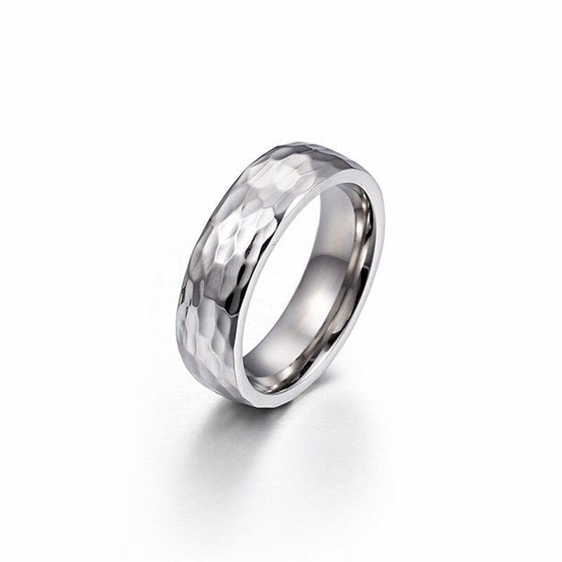 Edelstahl Uplifted Zirkon Paar Versprechen Verlobungsringe Set