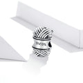 Sterling Silber Garnknäuel Mama Charm-Perlen