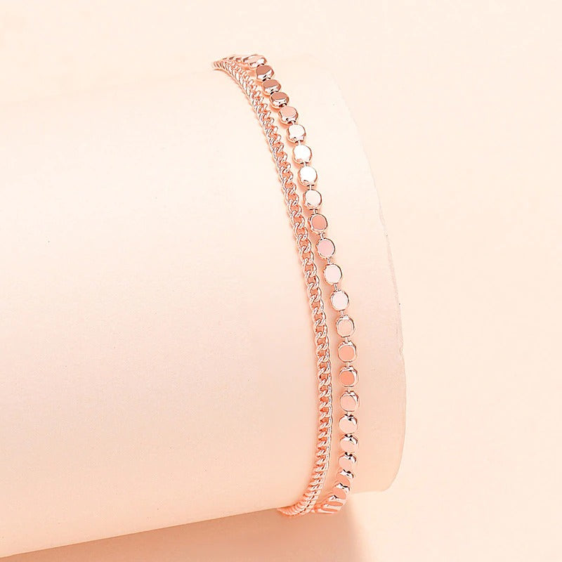 Armbandkollektion mit Schmetterlings- und Kreuz-Charms aus Sterlingsilber