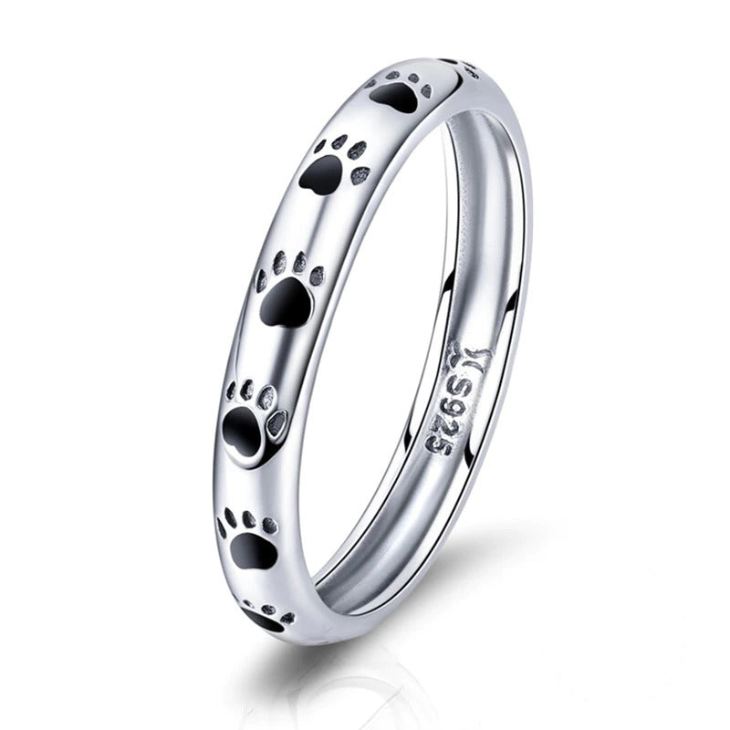 Stapelbare Ringe aus Sterlingsilber mit Zirkonia in verschiedenen Stilen