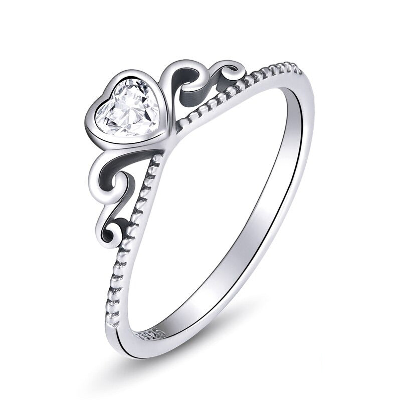 Stapelbare Ringe aus Sterlingsilber mit Zirkonia in verschiedenen Stilen