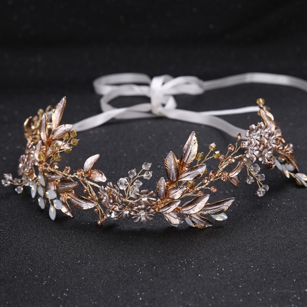 Auffällige Vintage Diademe mit Perlen und Strass