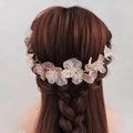 Auffällige Vintage Diademe mit Perlen und Strass