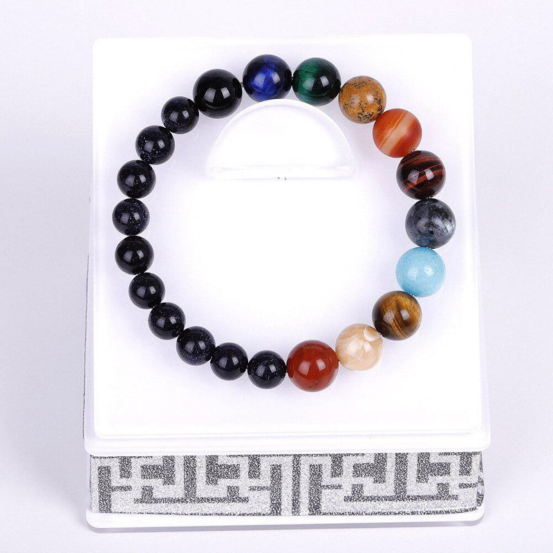 Atemberaubende neun Planeten einzigartige Perlenarmbänder