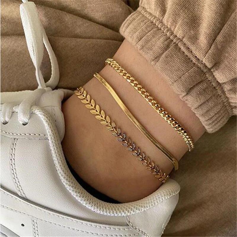 Sommer Strand Kette Bohemian Fußkettchen Armbänder