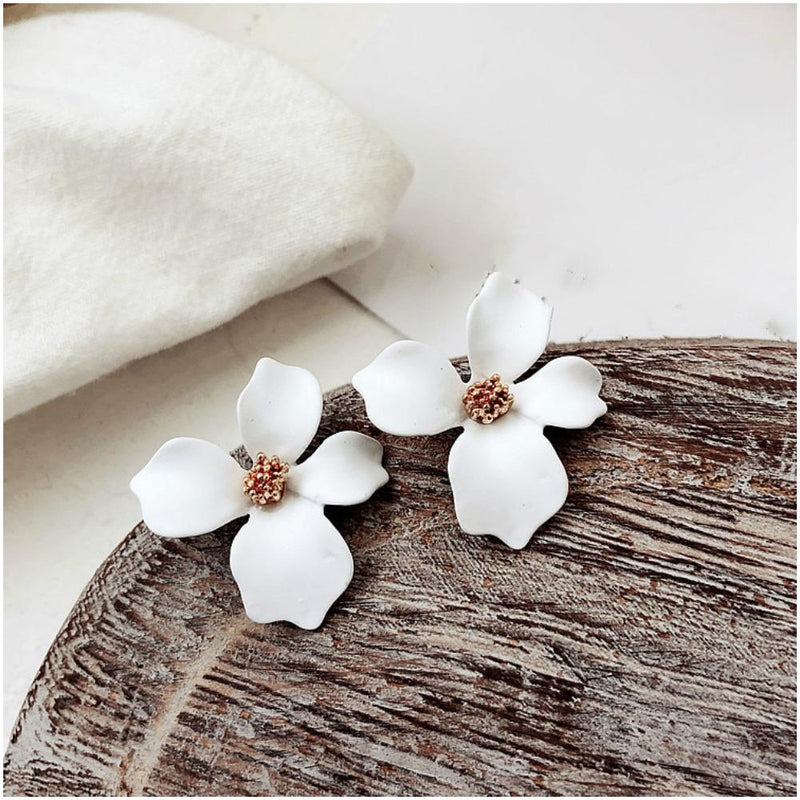 Sommerblüten-Blumenohrringe