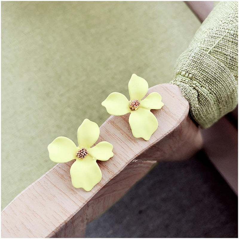 Sommerblüten-Blumenohrringe