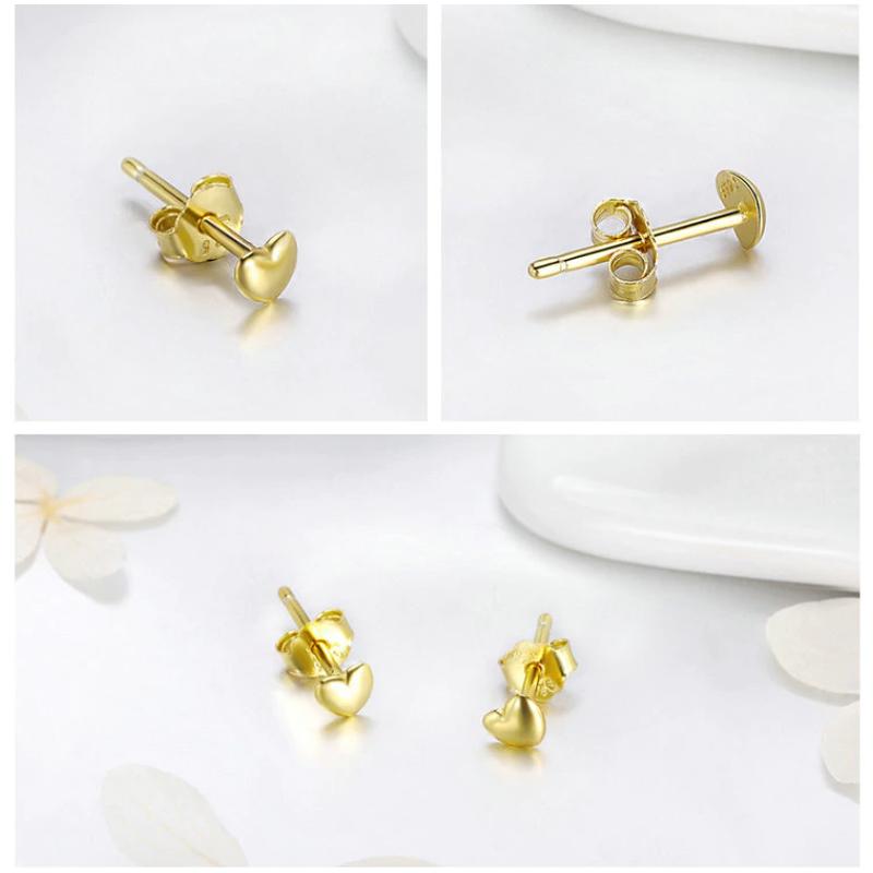 Exklusiv im Sommer – Ohrstecker mit Mini-Herzen