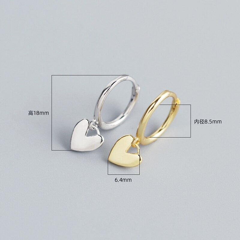 Ohrstecker „Sweet Little Love“ mit Herzanhänger