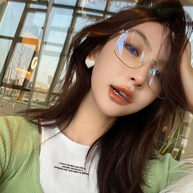 Süße Macaron farbige Liebe Herz Ohrstecker