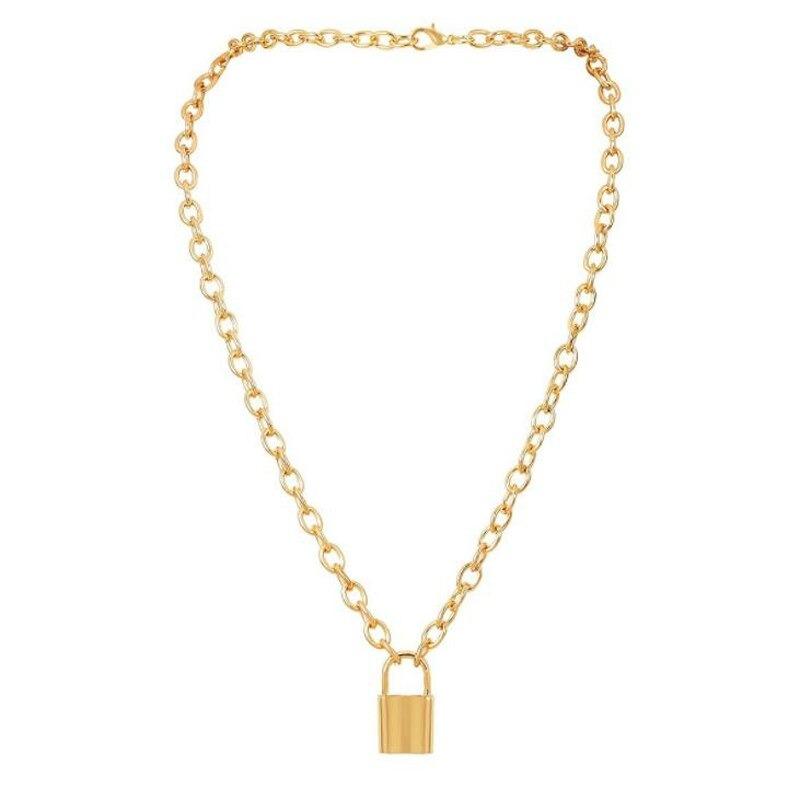 Dicke und klobige Halskette im Punk-Stil