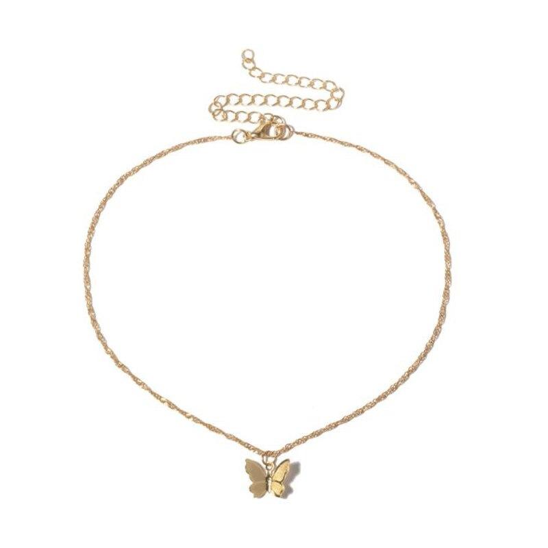 Dicke und klobige Halskette im Punk-Stil