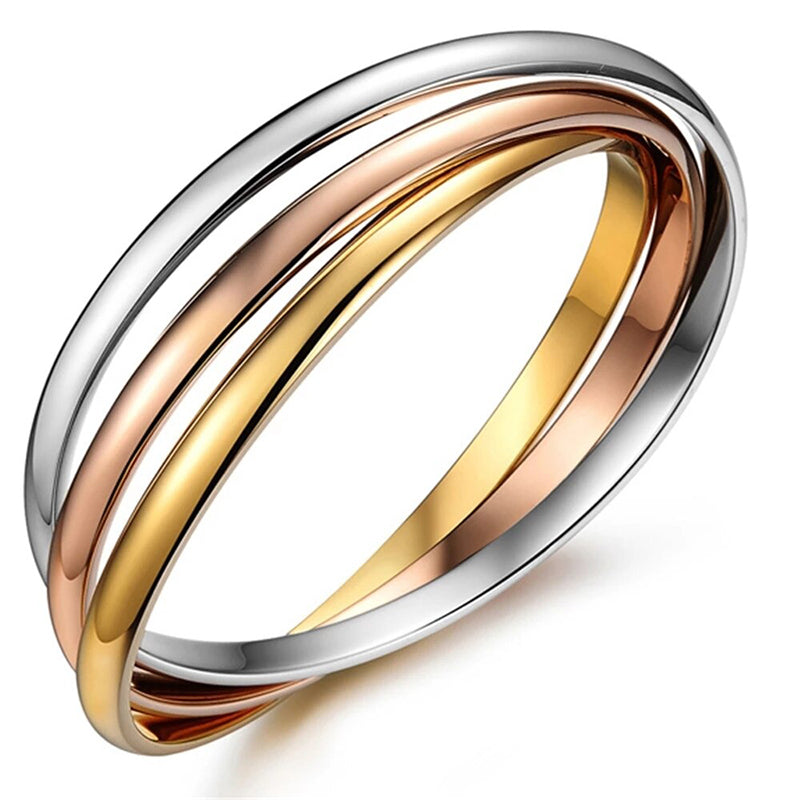 Zeitlose, ausgefallene Armreifen aus Edelstahl