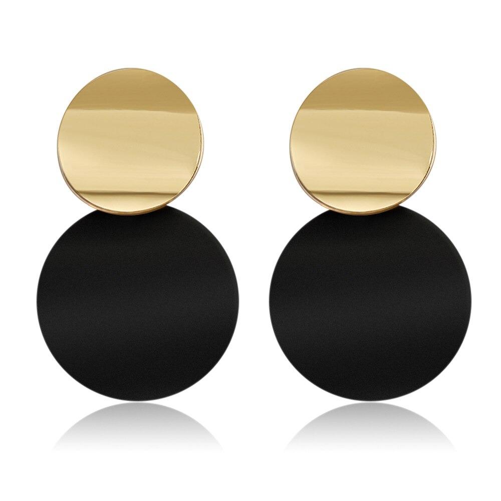 Zeitlose geometrische Ohrhänger