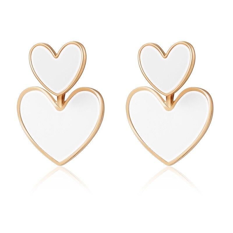 Zeitlose geometrische Ohrhänger