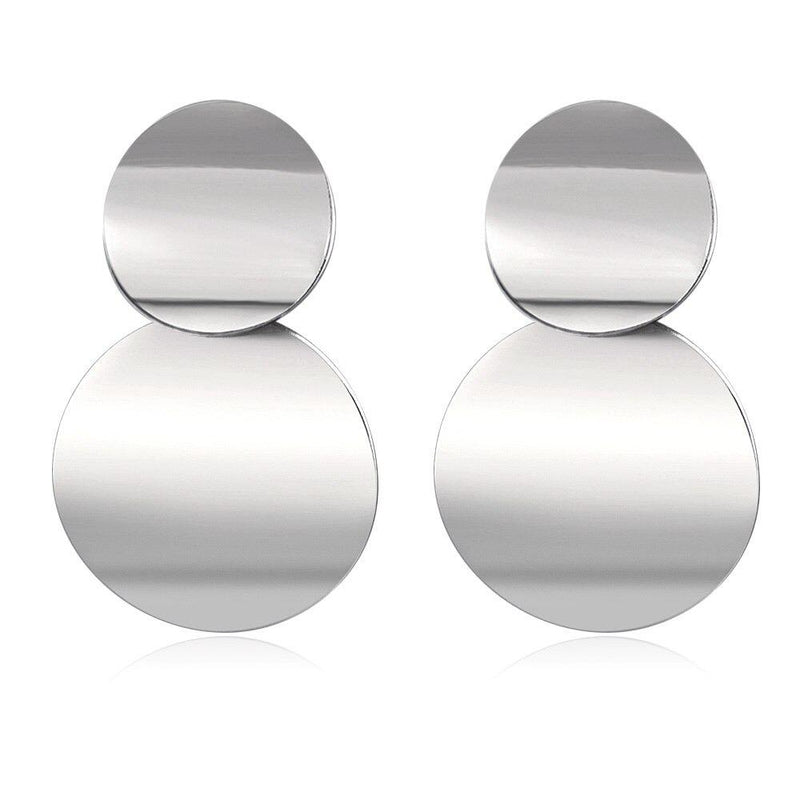 Zeitlose geometrische Ohrhänger