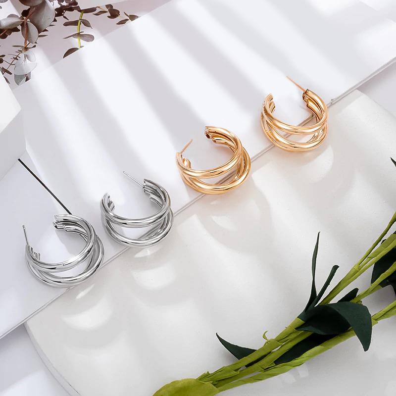 Trendsetter Geometrische Creolen