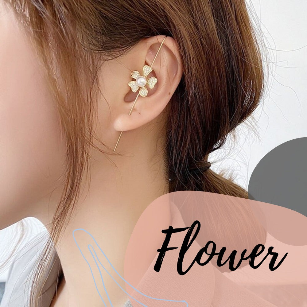 Trendsetter – Crawler-Ohrringe mit Strasssteinen