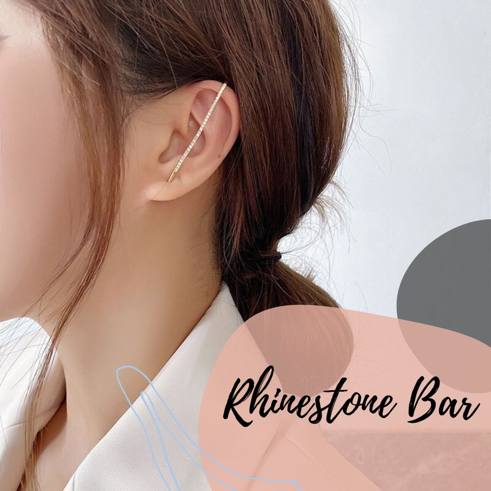 Trendsetter – Crawler-Ohrringe mit Strasssteinen