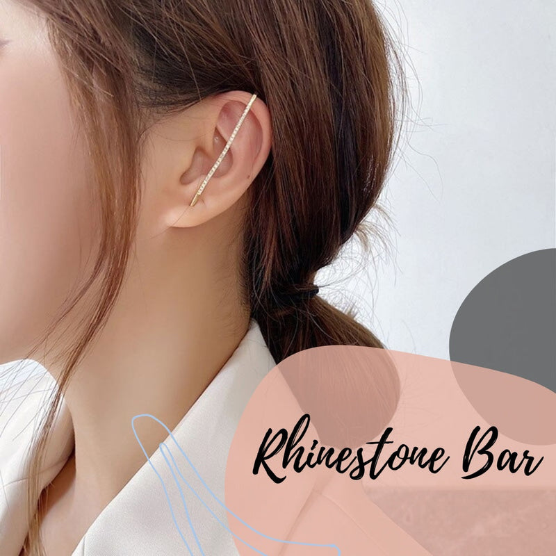 Trendsetter – Crawler-Ohrringe mit Strasssteinen