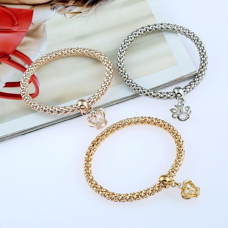 Trendy Multi-Layer Armband mit Strasssteinen