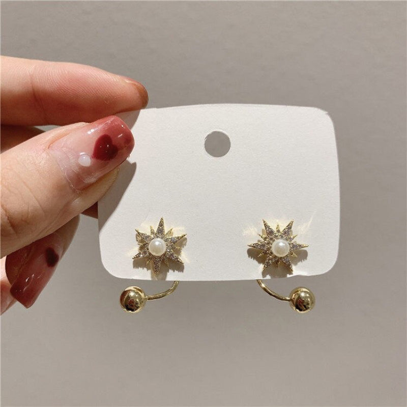 Trendy Summer Wondrous Perlen- und Blatt-Ohrhänger-Kollektion