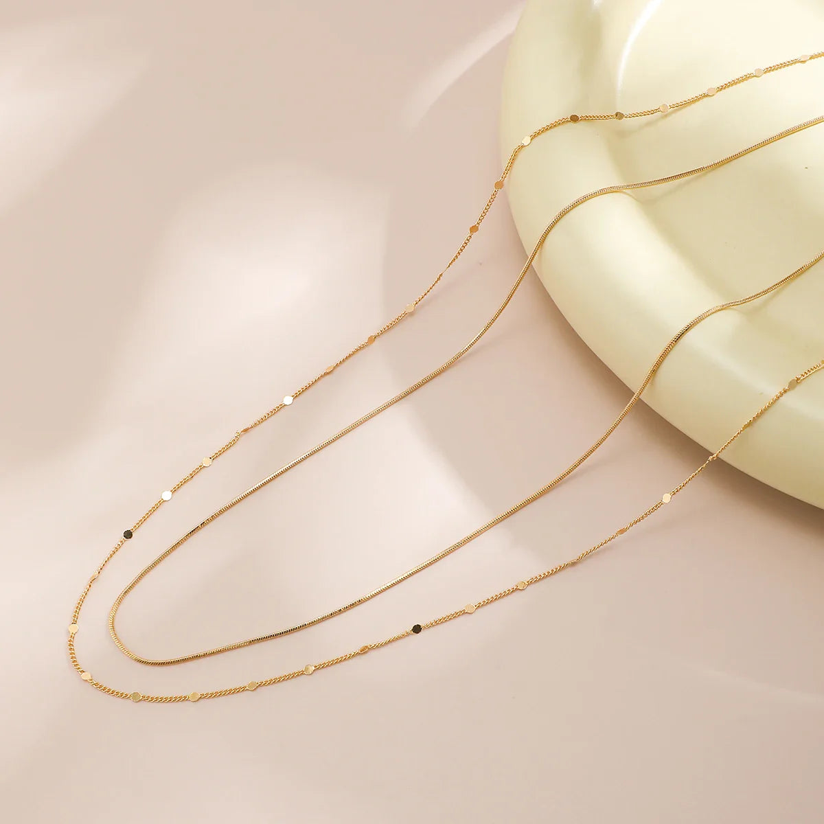 Bauchkette für Damen – verstellbarer, mehrlagiger, zarter Taillenschmuck