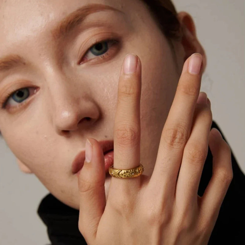 Sonne Mond Stern Ring