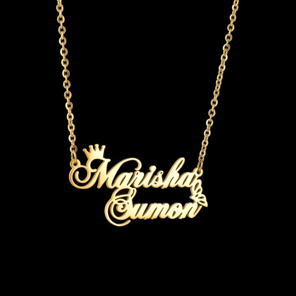 Einzigartige, individuelle und personalisierte Halskette mit Namensanhänger