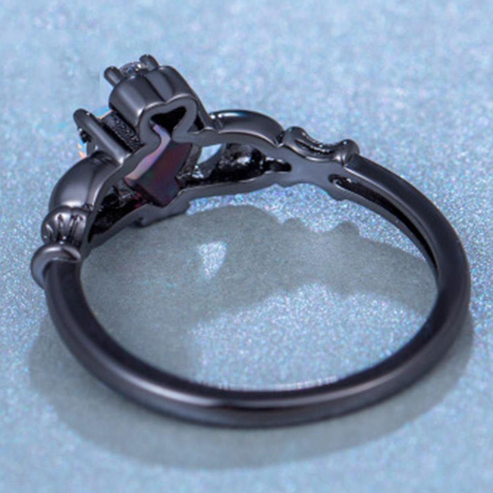 Vintage Herzförmiger Opalring