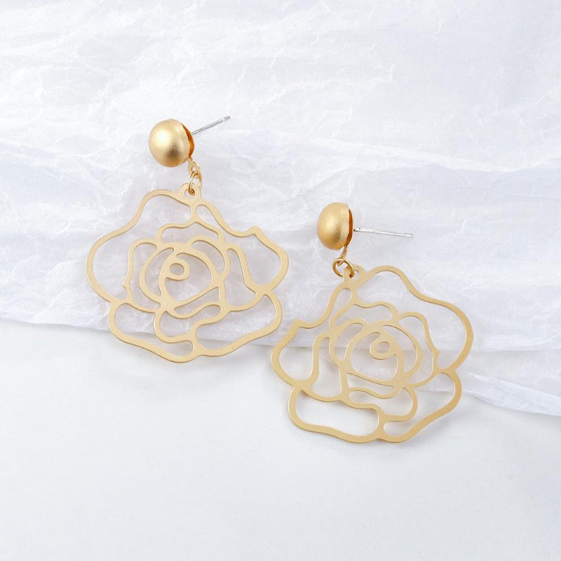 Vintage geknotete runde geometrische Statement-Ohrring-Kollektion