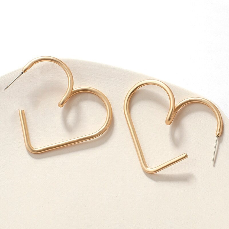 Vintage geknotete runde geometrische Statement-Ohrring-Kollektion