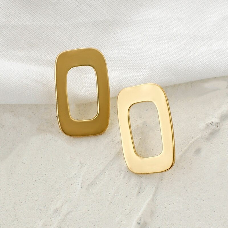 Vintage geknotete runde geometrische Statement-Ohrring-Kollektion