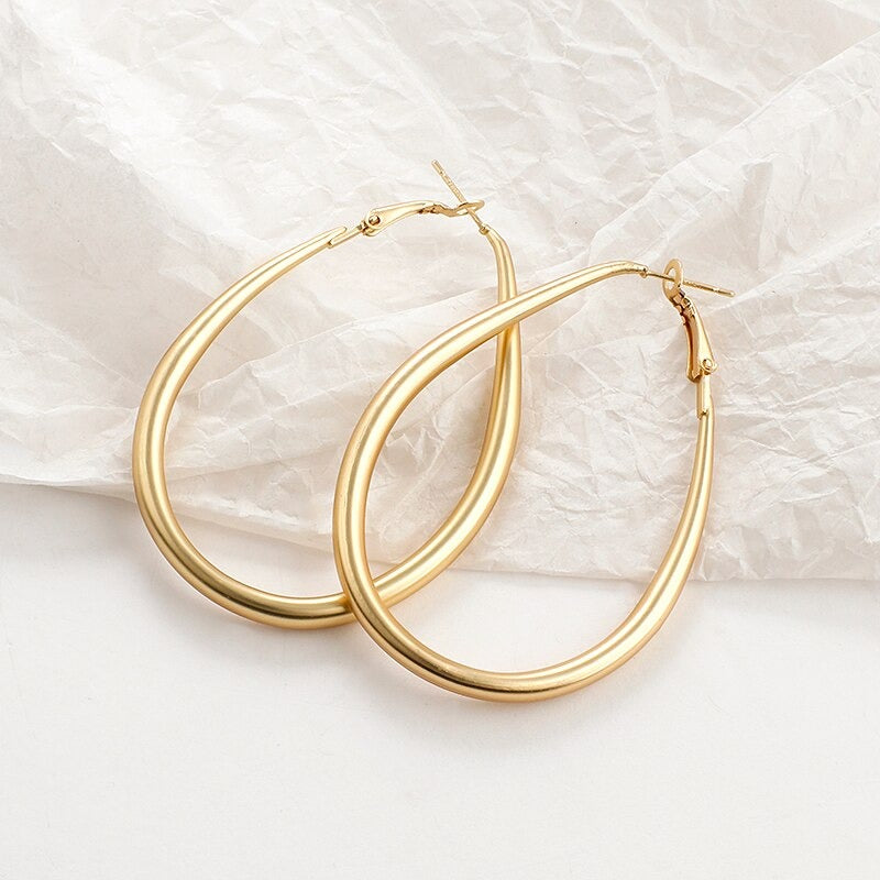 Vintage geknotete runde geometrische Statement-Ohrring-Kollektion