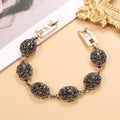 Vintage Strass Charm Armband