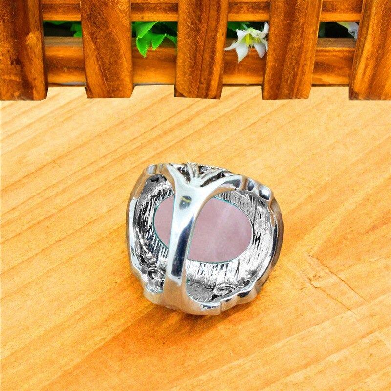 Erdsteinringe im Vintage-Stil