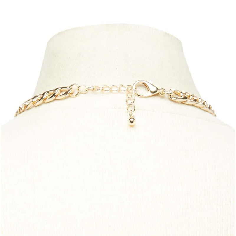 Voguish Link Kette Choker Halskette für Frauen Zubehör