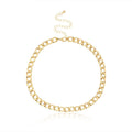 Voguish Link Kette Choker Halskette für Frauen Zubehör