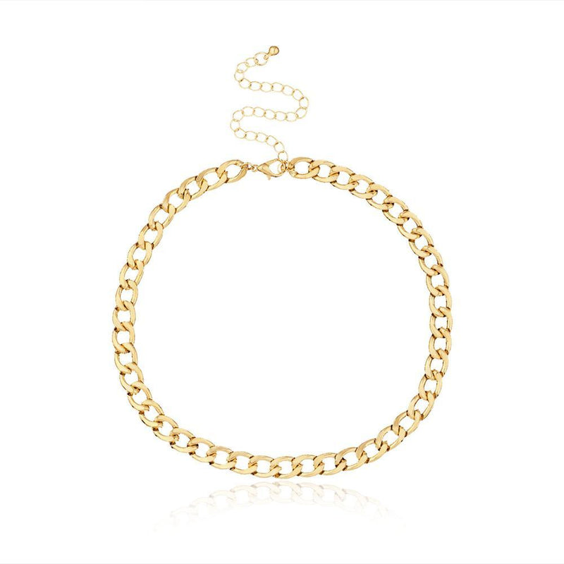 Voguish Link Kette Choker Halskette für Frauen Zubehör