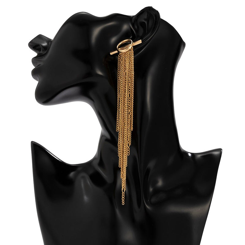 Trendy Fashion Lange Perlen Tropfenohrring-Kollektion für Damen