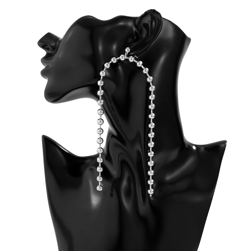 Trendy Fashion Lange Perlen Tropfenohrring-Kollektion für Damen