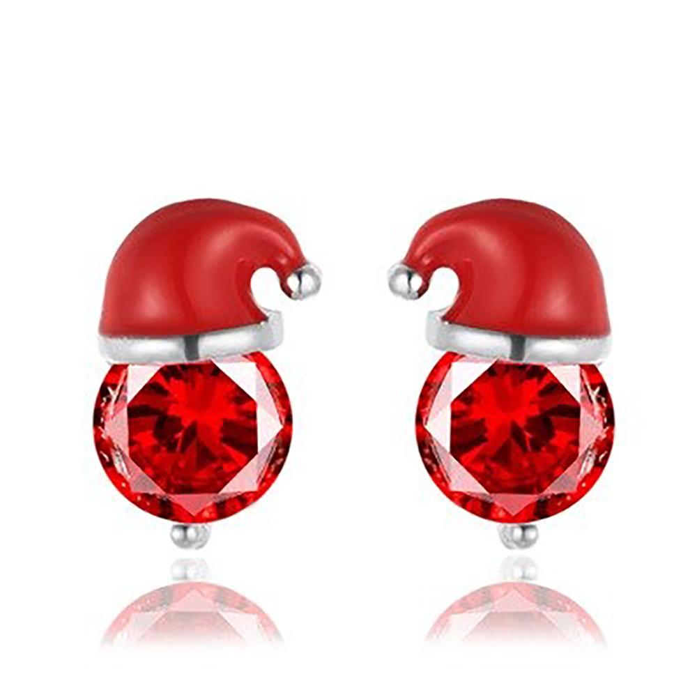 Wunderschöne weihnachtliche Modeohrringe