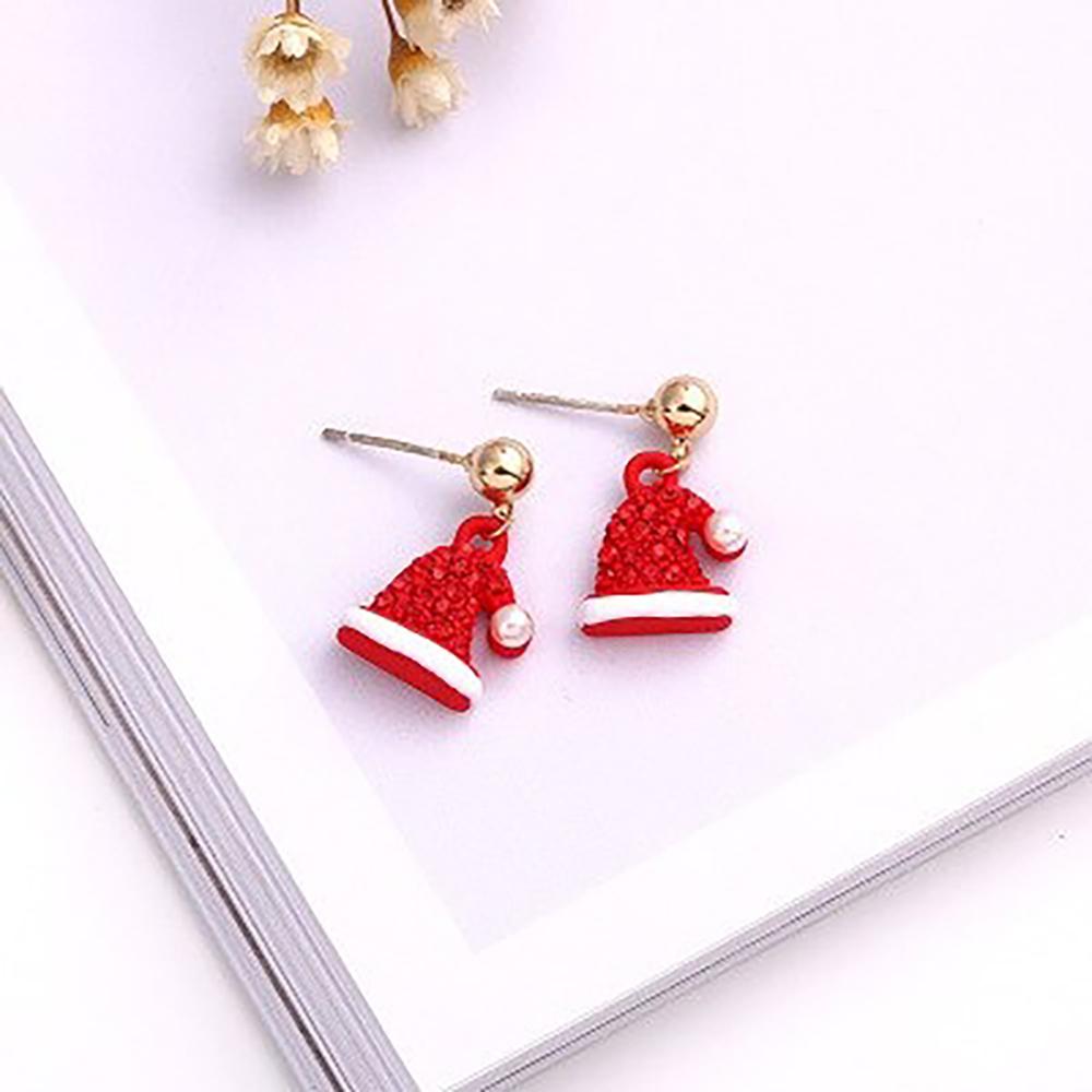 Wunderschöne weihnachtliche Modeohrringe